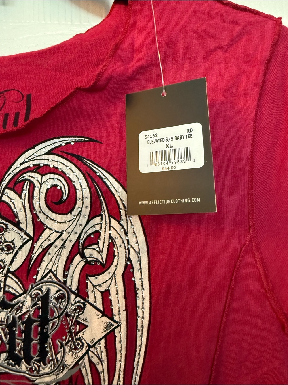 Affliction Cropped Tee - Picture 6 of 6